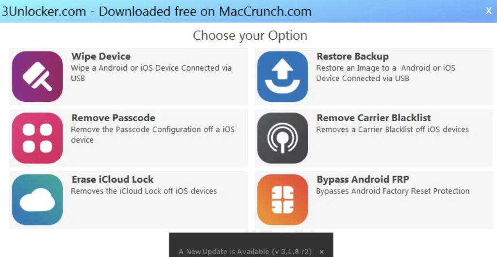 3Unlocker iCloud Unlock Service