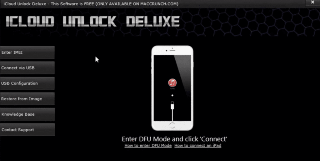 iCloud Unlock Deluxe Software